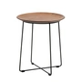 Kartell - Al Wood Coffeetable, black / dark beech