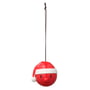 Hoptimist - Santa Ornament, red (set of 2)