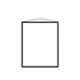 Moebe - Frame Picture frame 40 x 50 cm, black