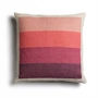 Røros Tweed - Åsmund Bold Cushion 50 x 50 cm, pink / green