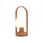 marset - FollowMe Outdoor rechargeable LED table lamp, H 28.8 cm, terracotta