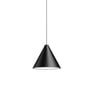 Flos - String Light Pendant light, cone head, cable length: 12 m, black