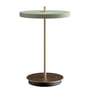 Umage - Asteria Move LED Table lamp V2, H 30.6 cm, olive