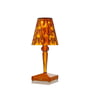 Kartell - Battery Battery table lamp H 22 cm, amber