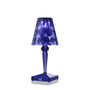 Kartell - Battery Battery table lamp H 26 cm, blue