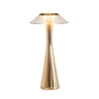 Kartell - Space battery light (led), gold