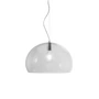 Kartell - Small FL/Y pendant lamp, transparent