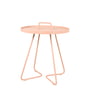 Cane-line - On-the-move Side table Outdoor, Ø 44 x H 54 cm, light rose
