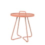 Cane-line - On-the-move Side table Outdoor, Ø 44 x H 54 cm, dark rose