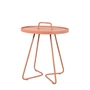 Cane-line - On-the-move Side table Outdoor, Ø 44 x H 54 cm, dark rose