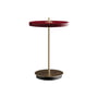 Umage - Asteria Move LED Table lamp V2, H 30.6 cm, ruby red
