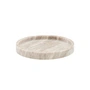 Meraki - Marble tray Ø 25 cm, beige