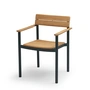 Fritz Hansen - Skagerak Pelagus Armchair, teak / hunter green