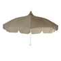 Jan Kurtz - Pagoda Parasol, Ø 250 cm, white / taupe