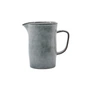 House Doctor - Rustic Jug, H 12 cm, grey / blue