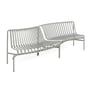 Hay - Palissade Park Dining Bench , In / Out (set of 2), sky grey