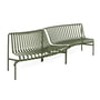 Hay - Palissade Park Dining Bench , In / Out (set of 2), olive