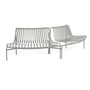 Hay - Palissade Park Dining Bench , Out / Out (set of 2), sky grey