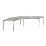 Hay - Palissade Park Bench including midfoot, sky grey