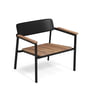 Emu - Shine Outdoor Lounge chair, teak / black