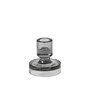 Broste Copenhagen - Petra Candlestick, Ø 8 x H 8 cm, smoked pearl / dark grey