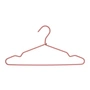 Broste Copenhagen - Mio Coat hanger, orange (set of 3)