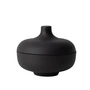 Design House Stockholm - Sand Secrets Bowl with lid Ø 12 cm, black