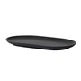 Design House Stockholm - Sand Secrets Serving plate oval, black