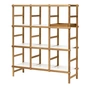Design House Stockholm - Frame Shelf high, 117 x 39 x 132.8 cm, oak / white