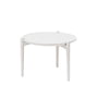Design House Stockholm - Aria Side table low, Ø 50 x 37 cm, white