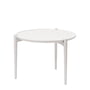 Design House Stockholm - Aria Side table high, Ø 60 x 46 cm, white
