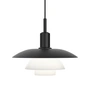 Louis Poulsen - PH 5/5 Pendant light, black aluminum / opal glass