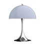 Louis Poulsen - Panthella 250 LED table lamp Ø 25 cm, chrome / opal gray