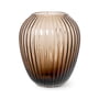 Kähler Design - Hammershøi Glass vase, h 18.5 cm, walnut