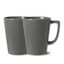 Rosendahl - Grand Cru porcelain mug with handle 34 cl, ash grey (set of 2)