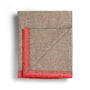 Røros Tweed - Una Wool blanket 200 x 150 cm, bicolor red / green