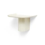HAY - Korpus Wall shelf with coat hook, S, cream