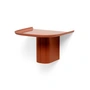 HAY - Korpus Wall shelf with coat hook, S, brick red
