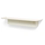 HAY - Korpus Wall shelf with coat hook, L, cream