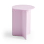 Hay - Slit Table Round High, Ø 35 x H 47 cm, pink