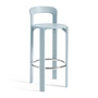 HAY - Rey Bar stool, slate blue (felt glides)