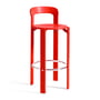 Hay - Rey Bar stool, scarlet red (felt glides)