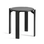 HAY - Rey Stool, deep black (felt glides)