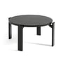 Hay - Rey Side table, Ø 66.5 cm, deep black