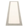 Pappelina - Ilda reversible rug, 70 x 240 cm, warm grey / vanilla