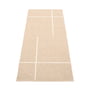 Pappelina - Fred reversible rug, 70 x 180 cm, beige / vanilla