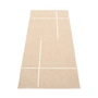 Pappelina - Fred reversible rug, 70 x 180 cm, beige / vanilla