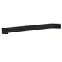 Form & Refine - Arc Towel rail two arms, black