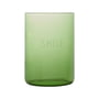 Design Letters - AJ Favourite drinking glass, Smile / green
