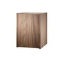 String - Small cupboard unit, 28 x 30 x 38 cm, walnut